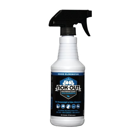 NOK-OUT NOK OUT Multipurpose Odor Eliminator & Cleaner, 16 Fl Oz Spray NO-16-12